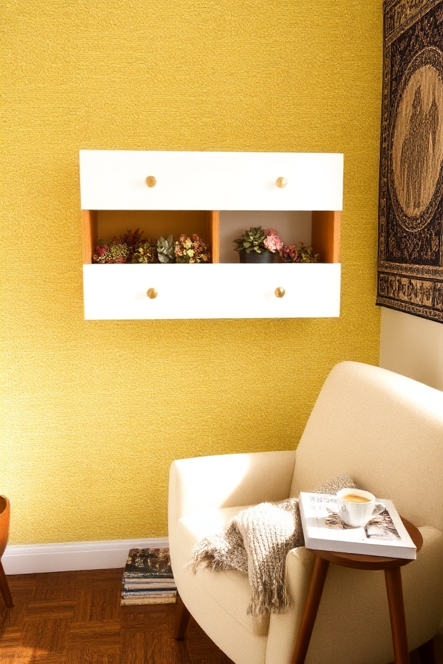 upcycled drawers for creativity