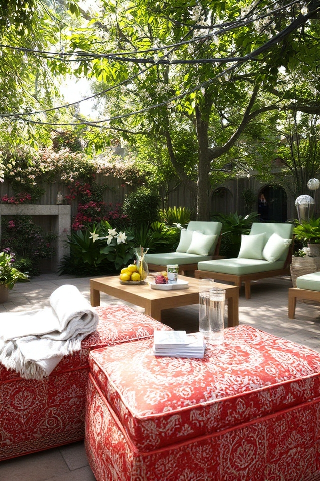 versatile outdoor seating solution