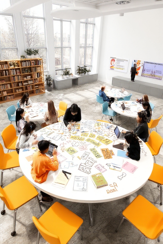 versatile tables for collaboration