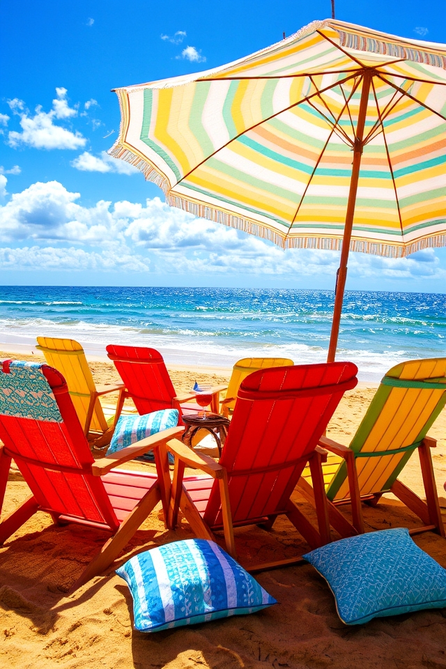 vibrant coastal outdoor furniture