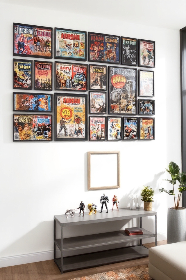 vibrant comic book decor