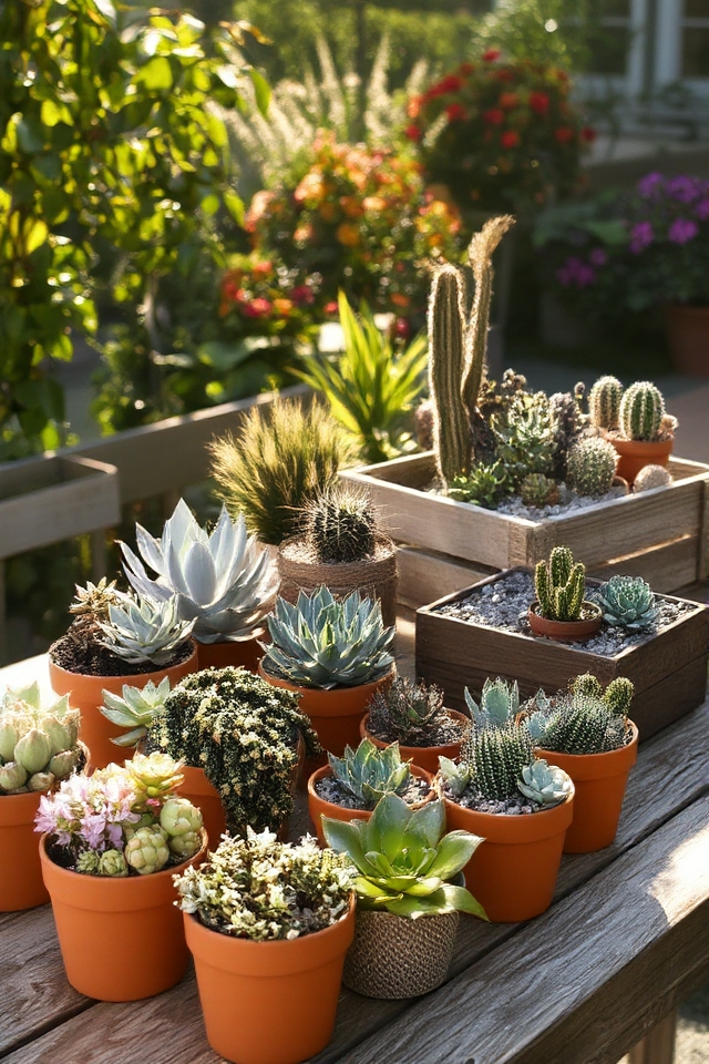 vibrant drought resistant decor