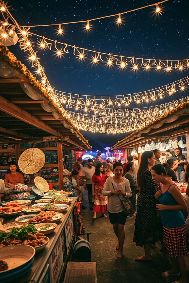vibrant night market experience