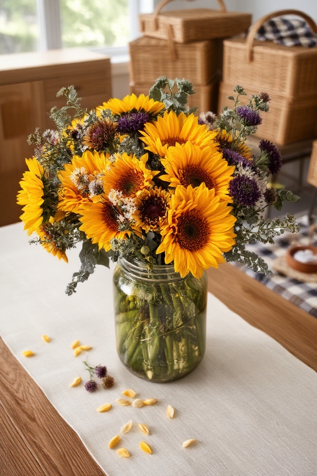 vibrant patriotic floral arrangements