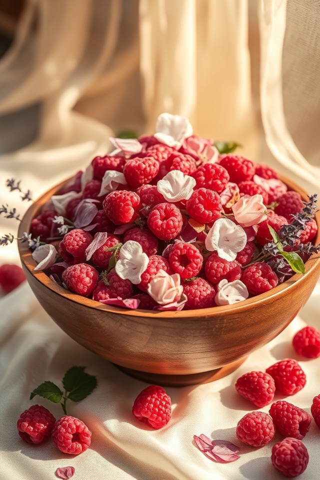 vibrant raspberry scent ambiance