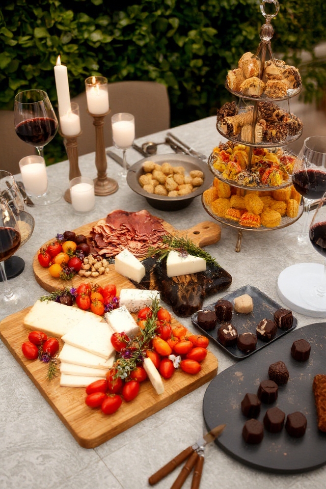 visual feast food presentation