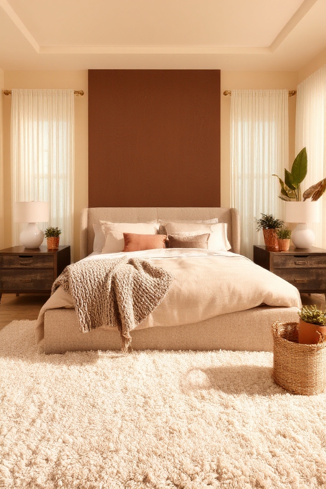 warm coffee wall colors