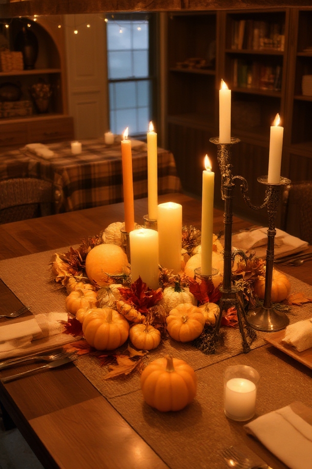warm scented autumn ambiance