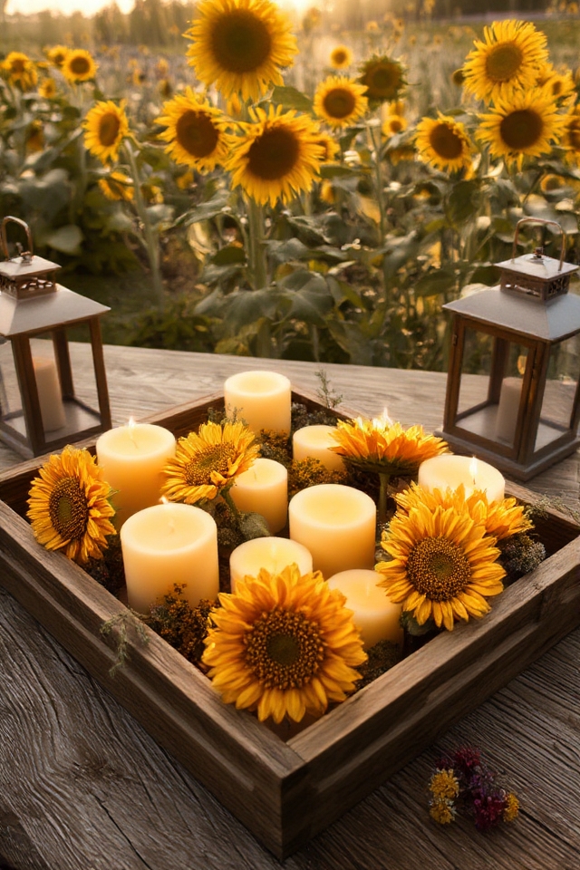 warm summer ambiance candles