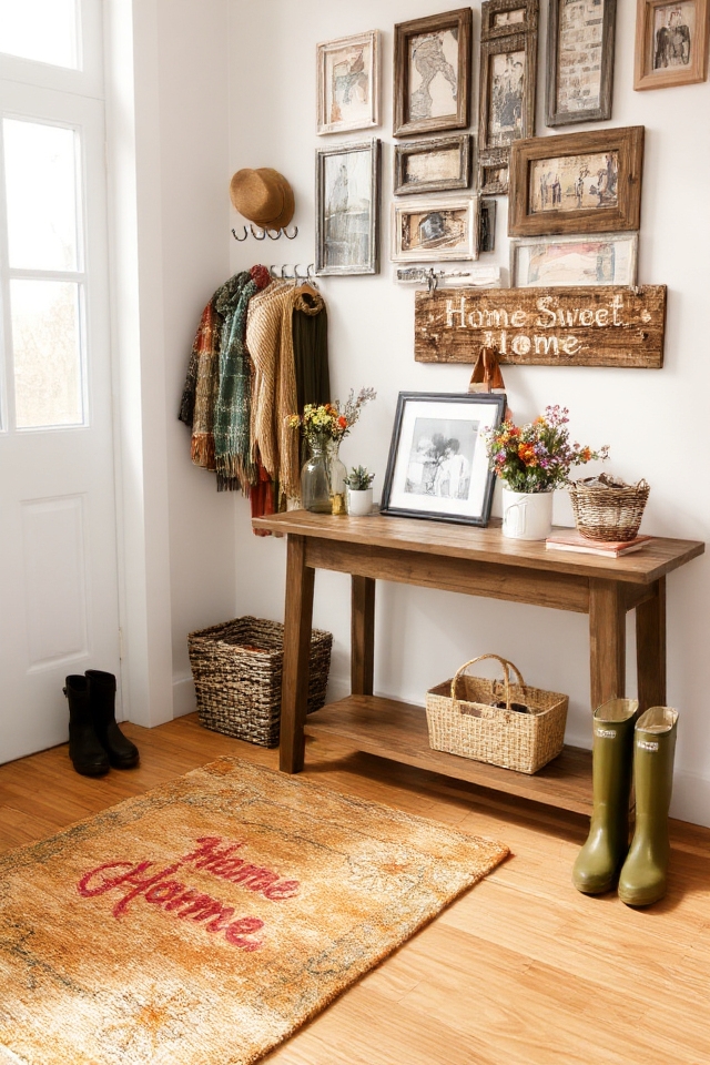warmth through personal decor
