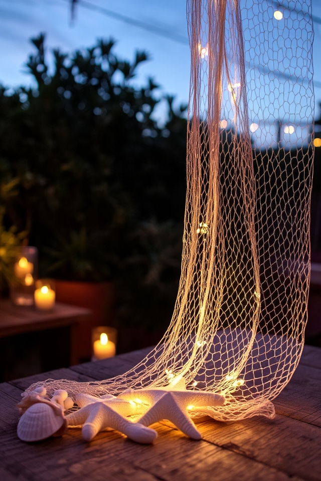 whimsical coastal fairy lights