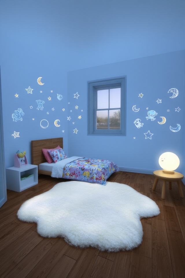 whimsical glow in the dark designs