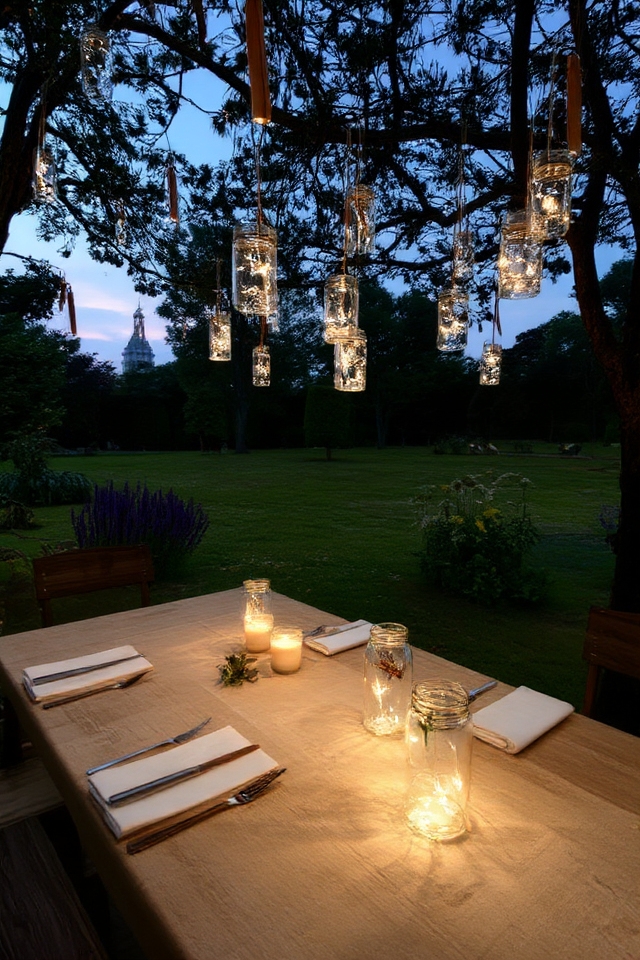 whimsical outdoor lighting decor