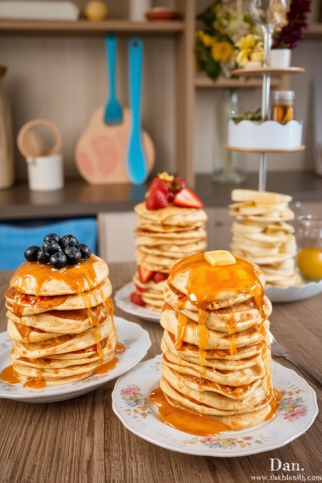 whimsical pancake kitchen decor