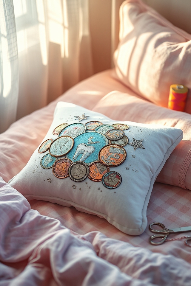 whimsical tooth fairy pillow