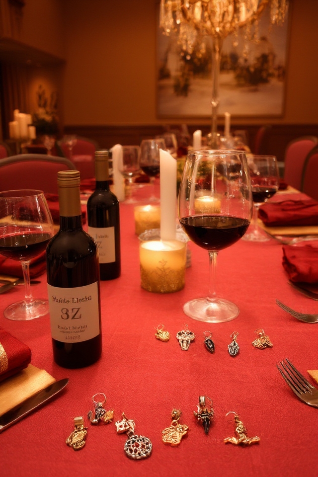 wine themed event favors