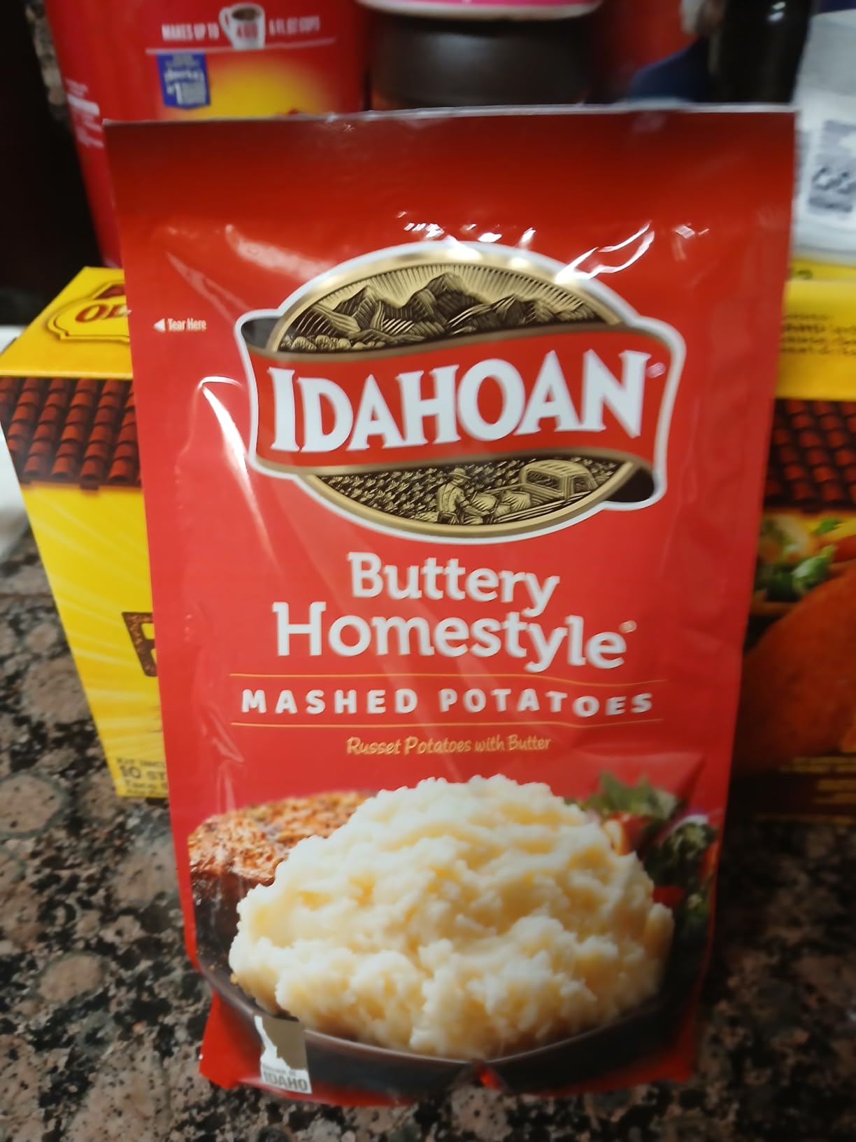 Idahoan Mashed Potatoes, Buttery Homestyle, 4 oz Customer Review Idahoan Mashed Potatoes, Buttery Homestyle, 4 oz - Customer Photo 2