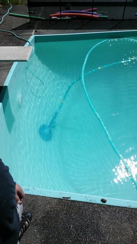 XtremepowerUS Premium Automatic Suction Vacuum-generic Climb Wall Pool Cleaner Sweeper In-Ground Suction Side + Hose Set - Customer Photo 1