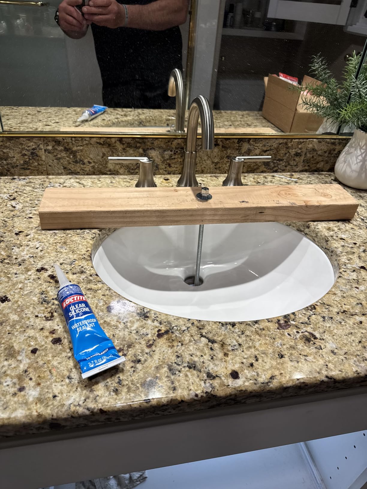 J-B Weld 31310 All-Purpose RTV Silicone Sealant and Adhesive - 3 oz. - Clear Customer Review J-B Weld 31310 All-Purpose RTV Silicone Sealant and Adhesive - 3 oz. - Clear - Customer Photo 1