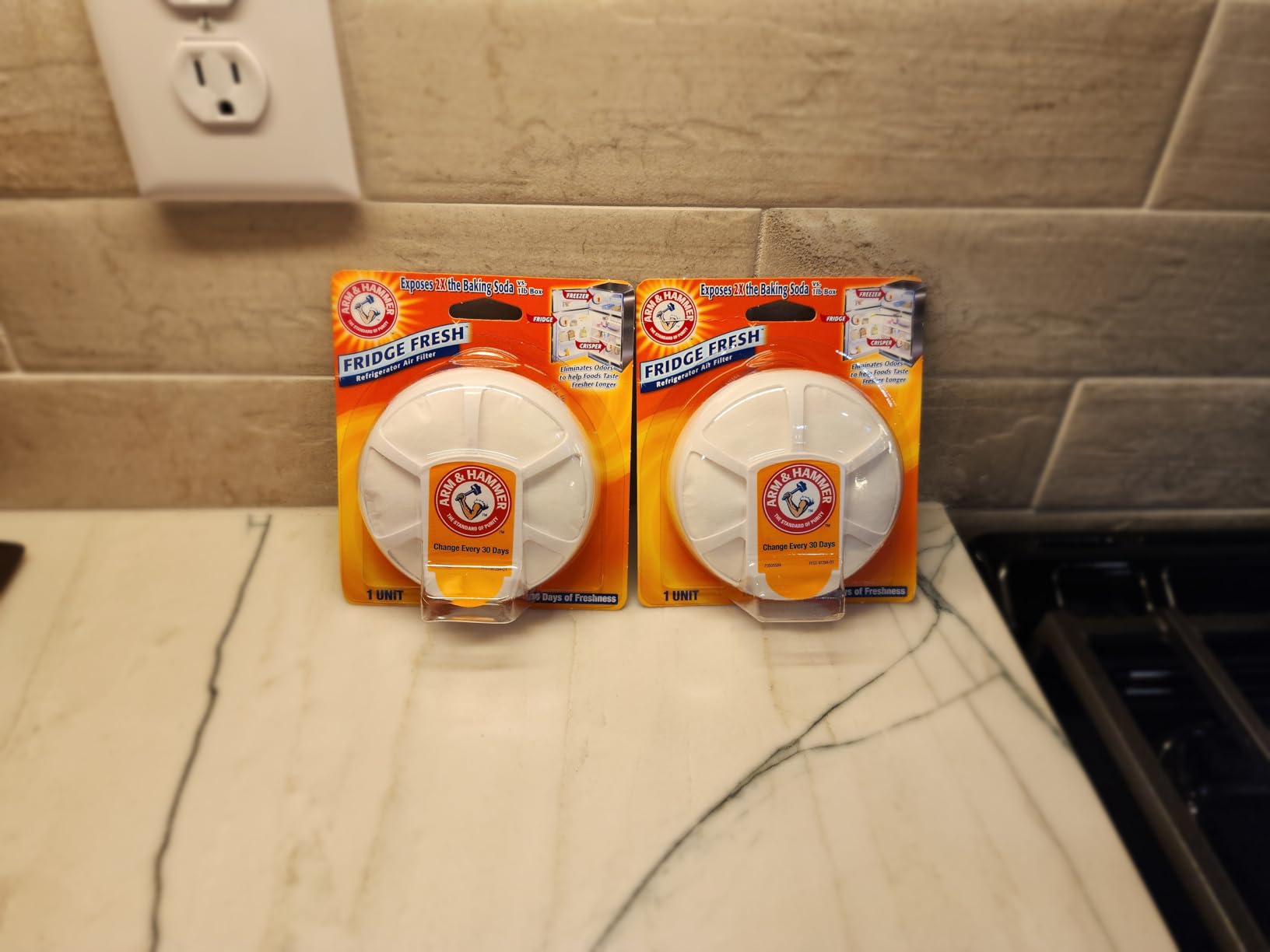 Arm & Hammer Fridge Fresh Refrigerator, 1 Count (Pack of 2) - Customer Photo 2