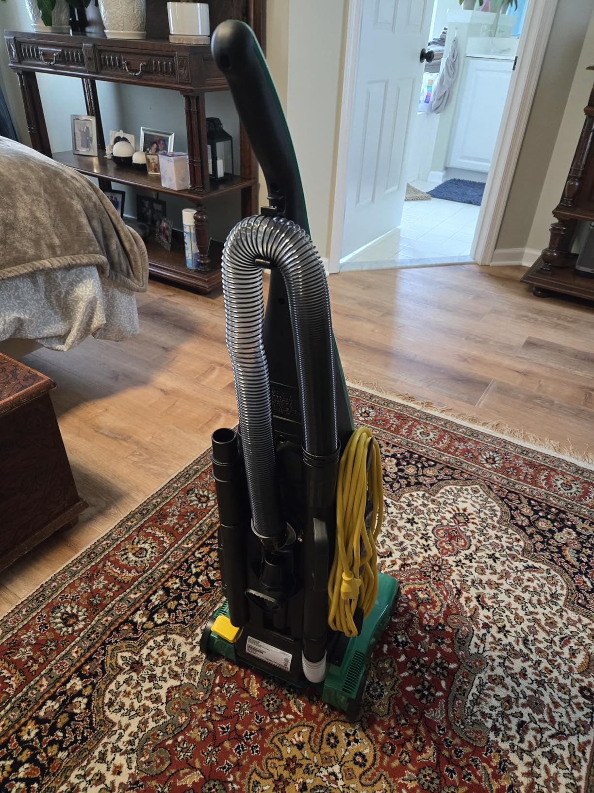 BiSSEll BigGreen Commercial PowerForce Bagged Lightweight, Upright, Industrial, Vacuum Cleaner, BGU1451T Customer Review BiSSEll BigGreen Commercial PowerForce Bagged Lightweight, Upright, Industrial, Vacuum Cleaner, BGU1451T - Customer Photo 1