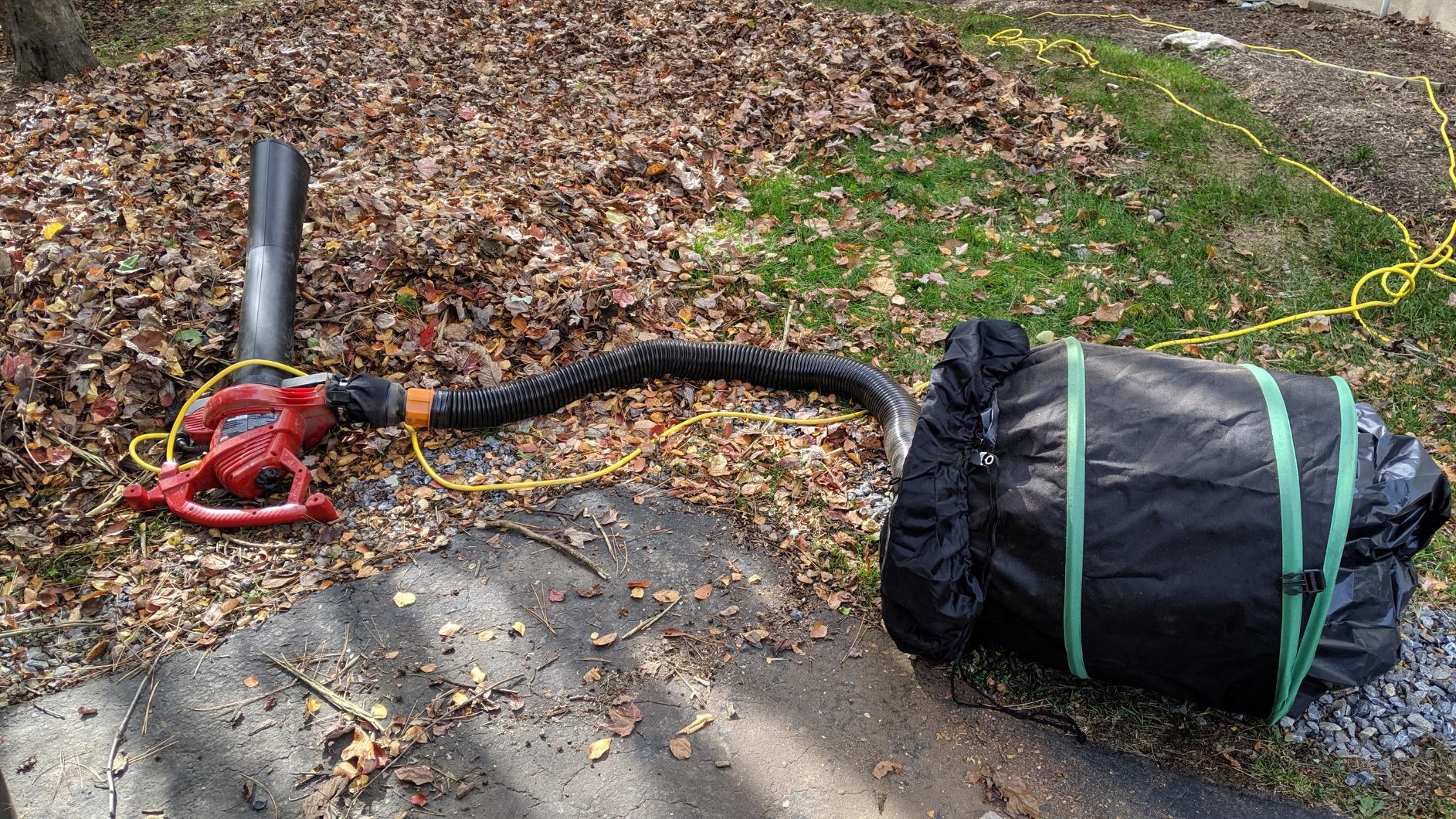 Toro 51621 UltraPlus Leaf Blower Vacuum, Variable-Speed (up to 250 mph) with Metal Impeller, 12 amp,Red - Customer Photo 2