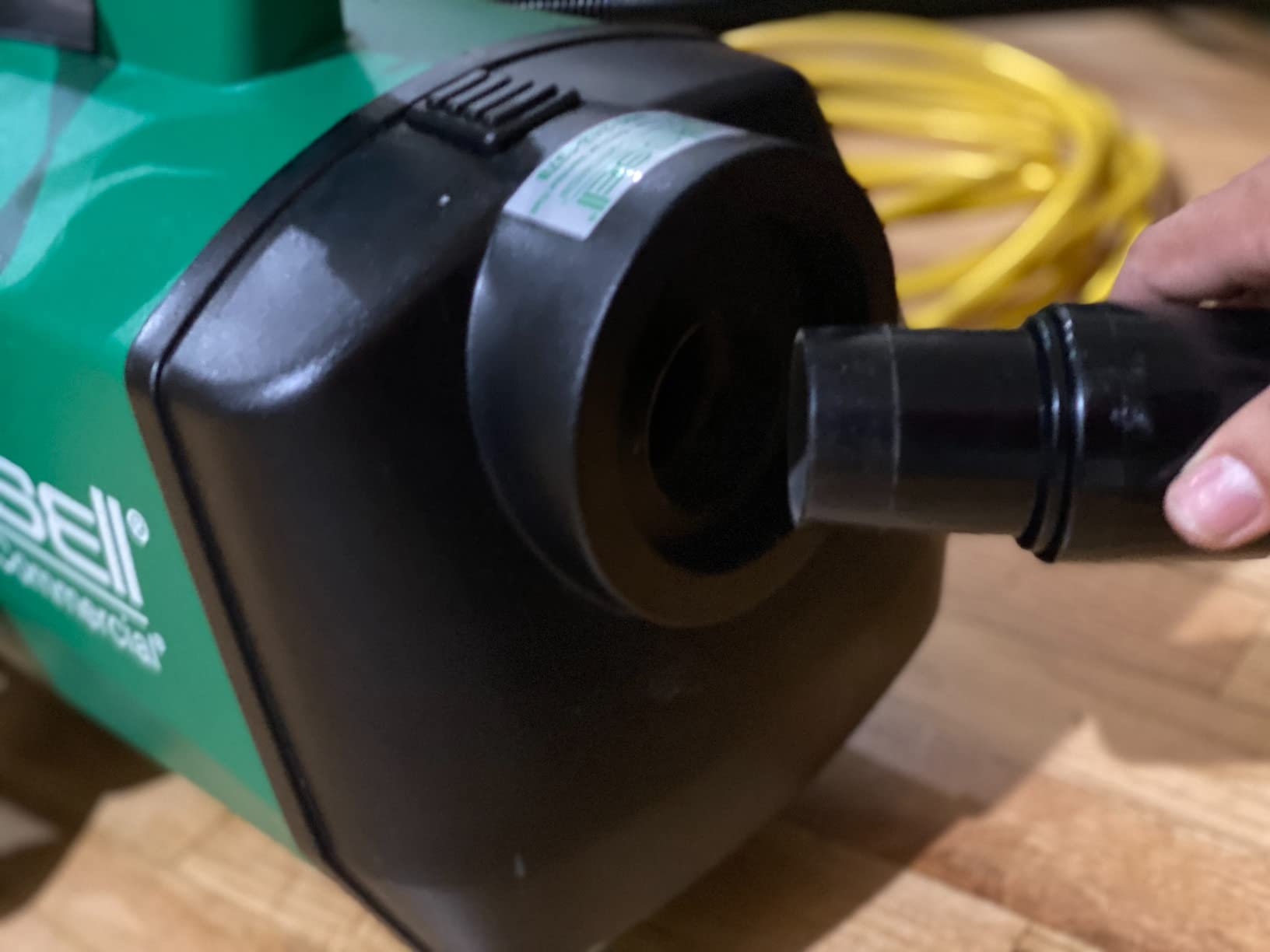 Bissell BigGreen Commercial BGC3000 Portable Canister Vacuum, Green, Black Customer Review Bissell BigGreen Commercial BGC3000 Portable Canister Vacuum, Green, Black - Customer Photo 1