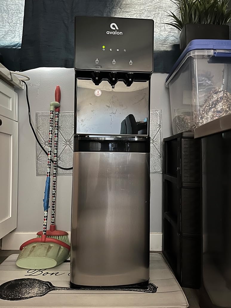 Avalon Bottom Loading Water Cooler Water Dispenser with BioGuard- 3 Temperature Settings - Hot, Cold & Room Water, Durable Stainless Steel Construction, Anti-Microbial Coating- UL Listed - Customer Photo 1