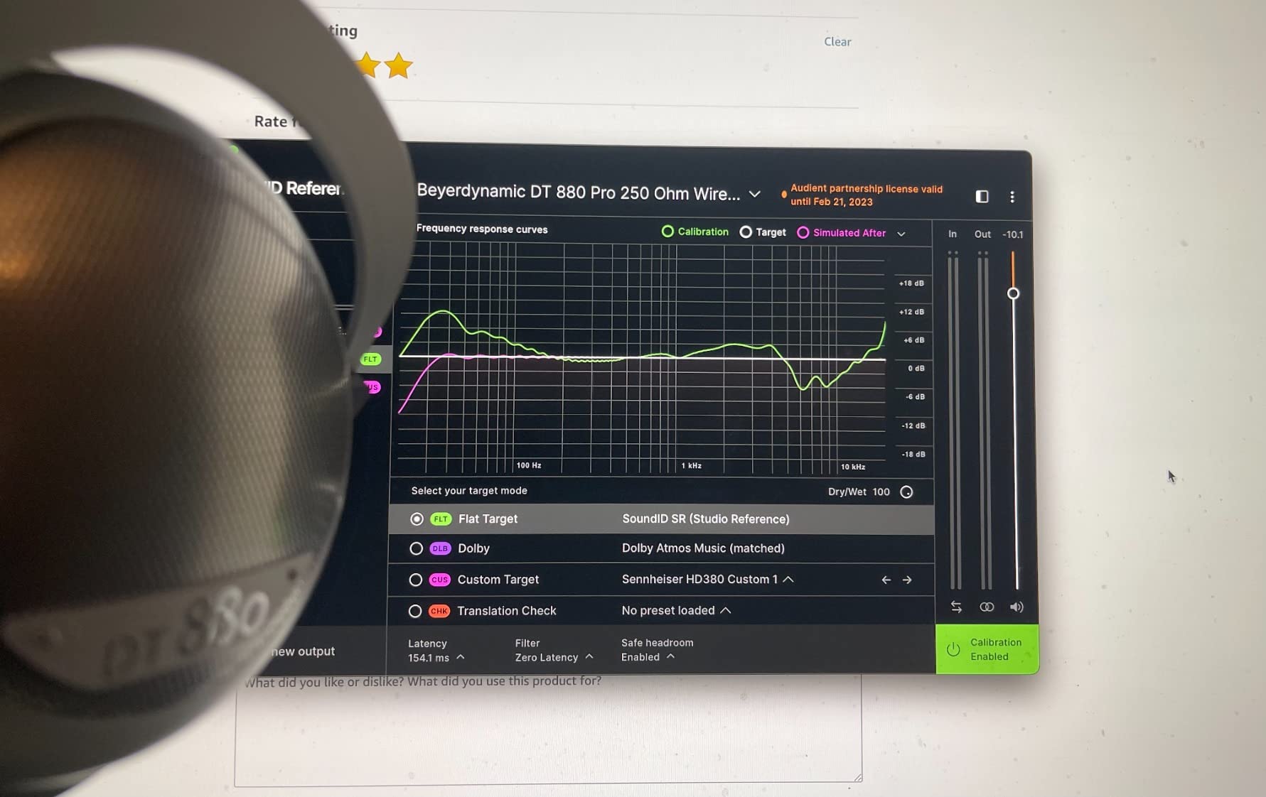 beyerdynamic DT 880 Premium Semi-Open Over Ear HiFi Stereo Headphones (250 Ohm Premium, Black Limited Edition) Customer Review beyerdynamic DT 880 Premium Semi-Open Over Ear HiFi Stereo Headphones (250 Ohm Premium, Black Limited Edition) - Customer Photo 2