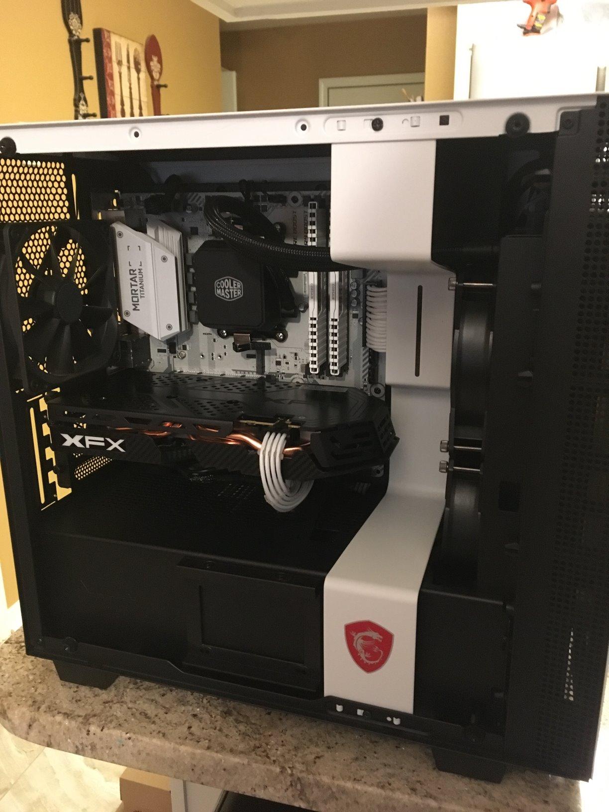 XFX Radeon RX 580 GTS XXX Edition 1386MHz OC+, 8GB GDDR5, VR Ready, Dual BIOS, 3xDP HDMI DVI, AMD Graphics Card (RX-580P8DFD6) Customer Review XFX Radeon RX 580 GTS XXX Edition 1386MHz OC+, 8GB GDDR5, VR Ready, Dual BIOS, 3xDP HDMI DVI, AMD Graphics Card (RX-580P8DFD6) - Customer Photo 2
