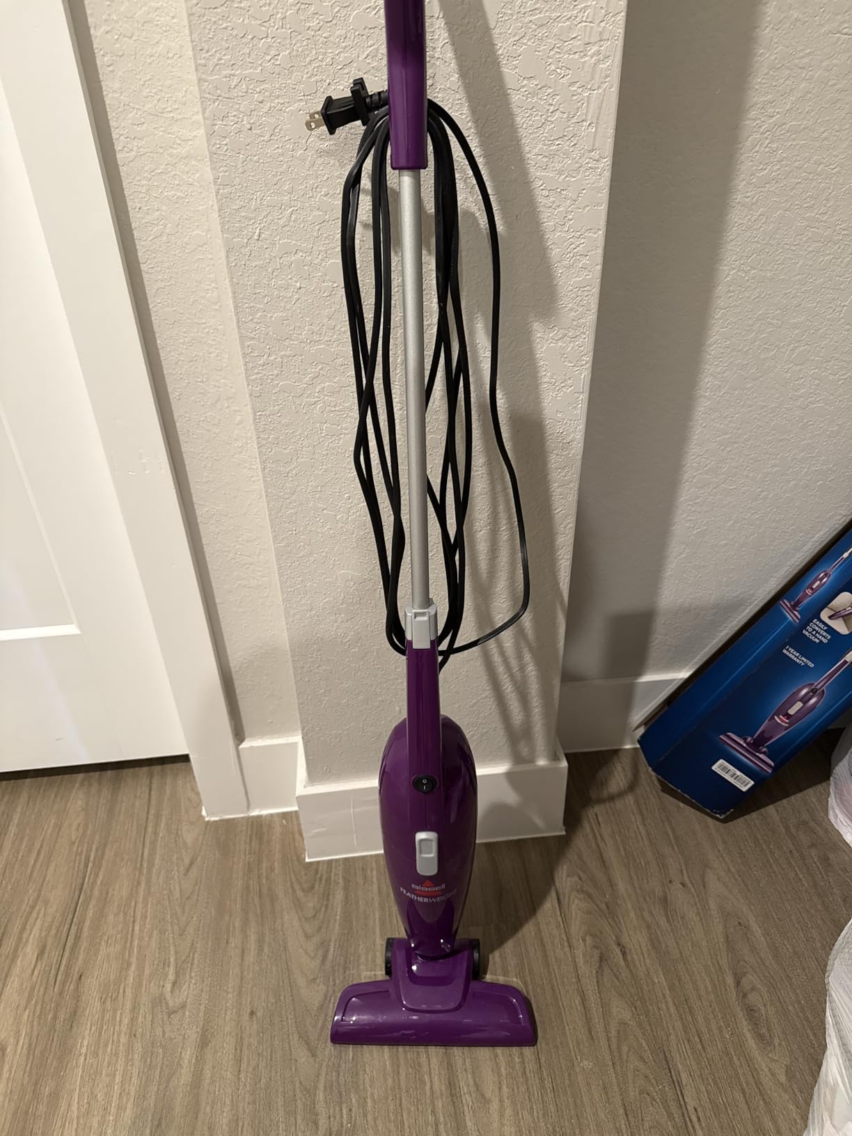 Bissell Featherweight Stick Lightweight Bagless Vacuum with Crevice Tool, 2033, One Size Fits All, Blue Customer Review Bissell Featherweight Stick Lightweight Bagless Vacuum with Crevice Tool, 2033, One Size Fits All, Blue - Customer Photo 2