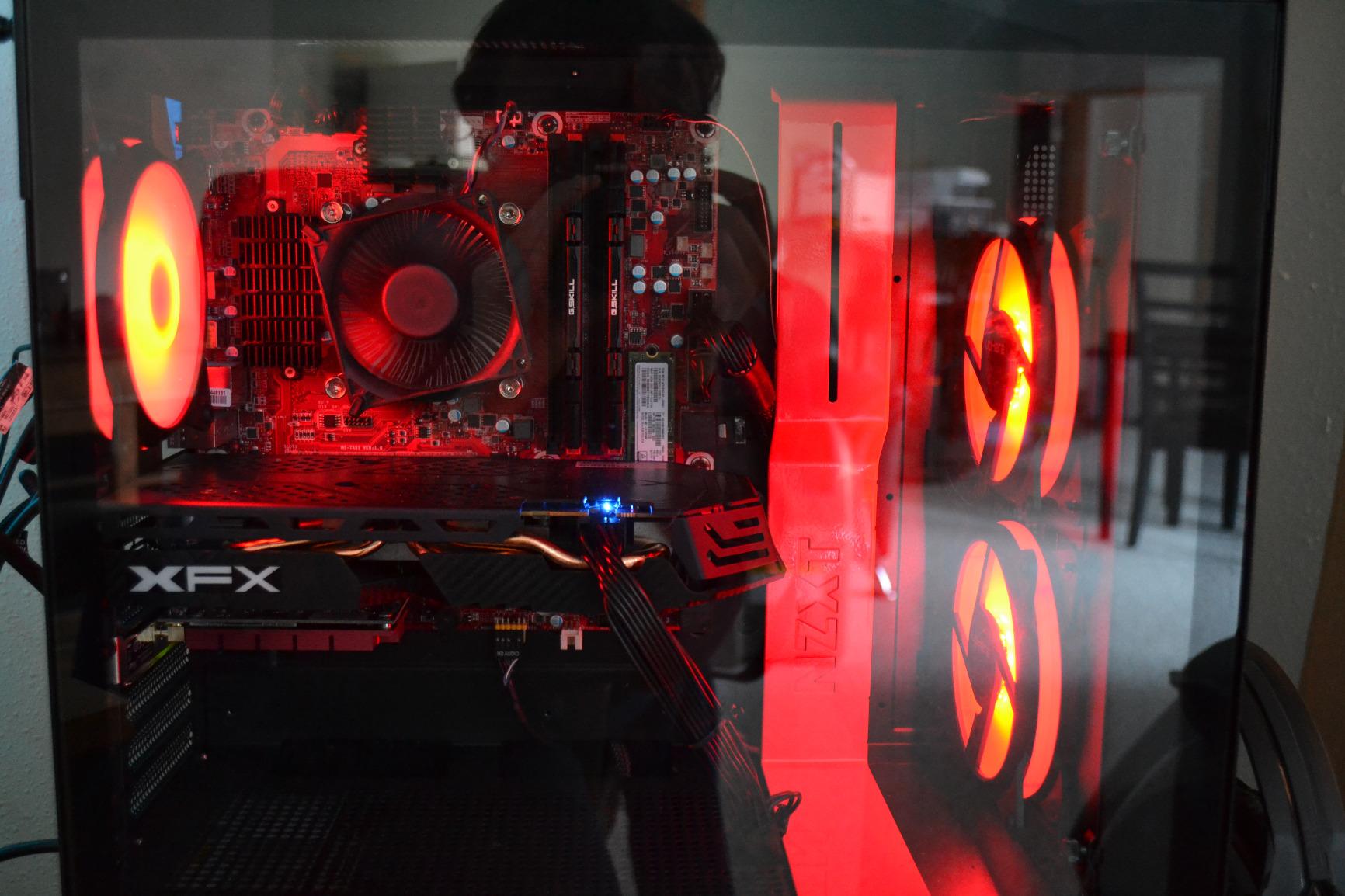 XFX Radeon RX 580 GTS Black Edition 1425MHz OC+, 8GB GDDR5, VR Ready, Dual BIOS, 3xDP HDMI DVI, AMD Graphics Card - Customer Photo 1