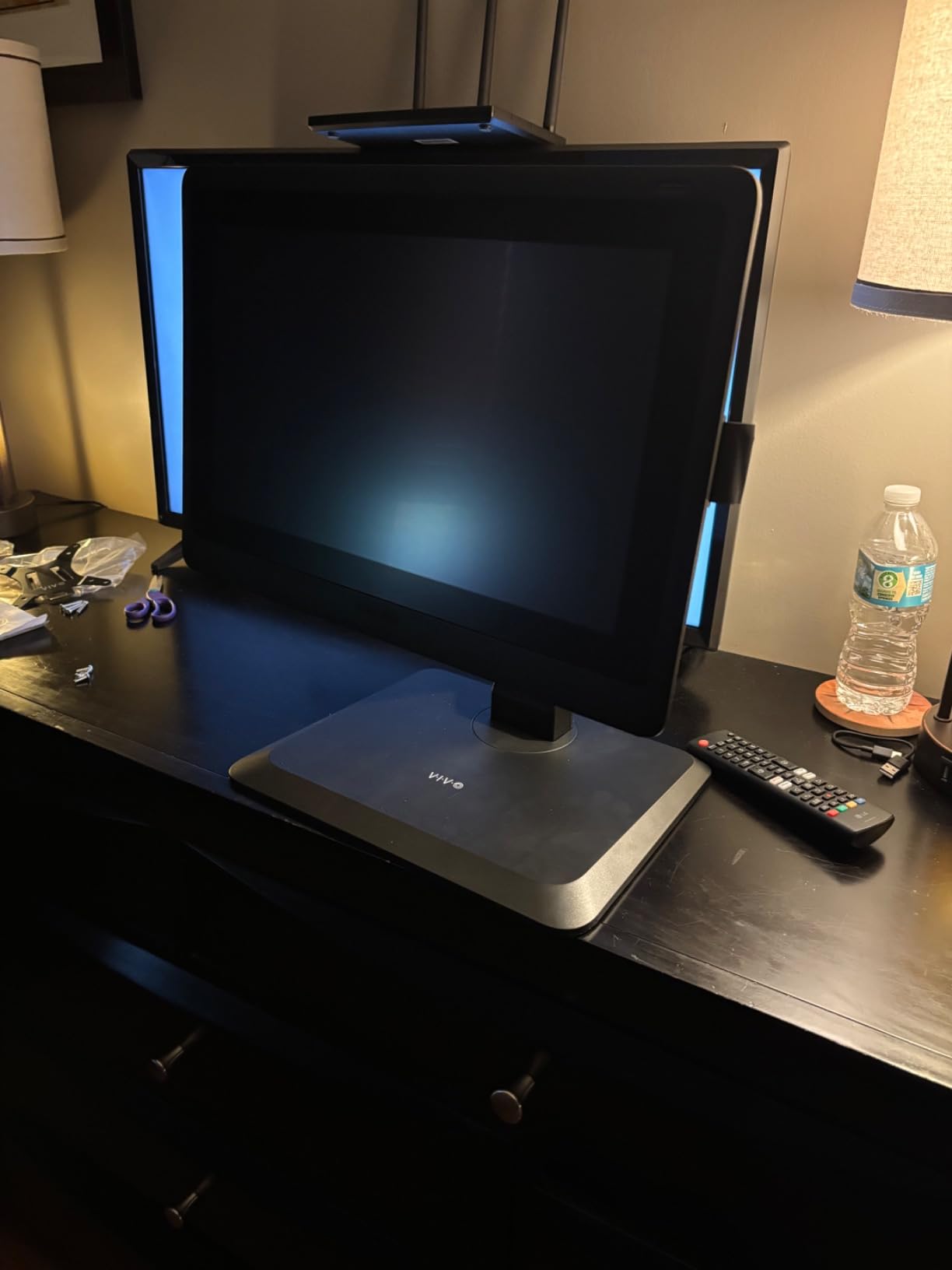 VIVO Monitor Stand Customer Review VIVO Monitor Stand - Customer Photo 1 - Propel RC