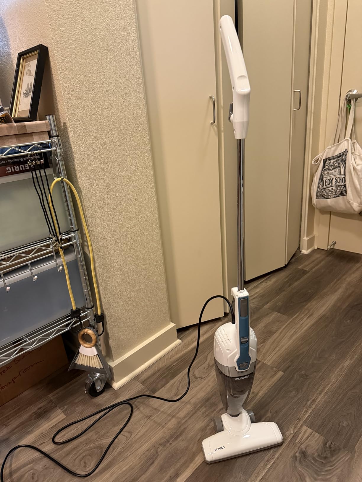 Eureka Blaze Stick Vacuum Cleaner, Powerful Suction 3-in-1 Small Handheld Vac for Hard Floor Customer Review Eureka Blaze Stick Vacuum Cleaner, Powerful Suction 3-in-1 Small Handheld Vac for Hard Floor - Customer Photo 1