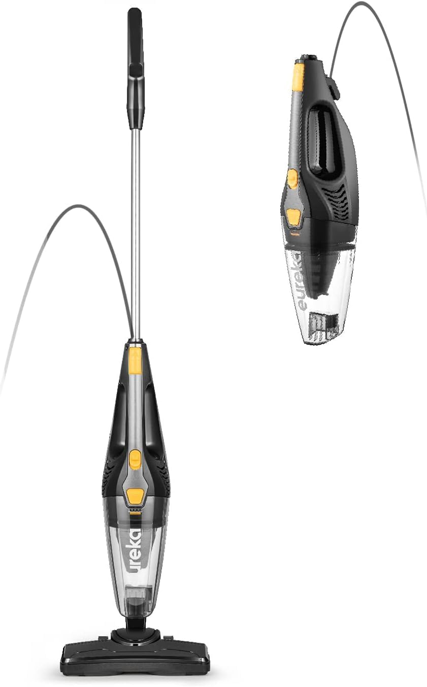 Eureka Blaze Stick Vacuum Cleaner, Powerful Suction 3-in-1 Small Handheld Vac with Filter for Hard Floor Lightweight Upright Home Pet Hair, Dark Black Customer Review Eureka Blaze Stick Vacuum Cleaner, Powerful Suction 3-in-1 Small Handheld Vac with Filter for Hard Floor Lightweight Upright Home Pet Hair, Dark Black - Customer Photo 1