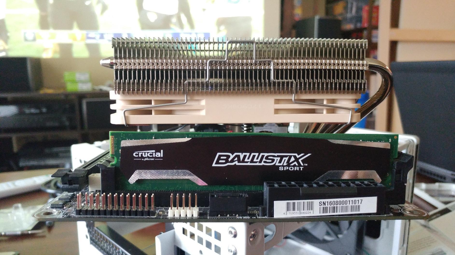 Noctua NH-L12S, Premium Low Profile CPU Cooler with Quiet 120mm PWM Fan (Brown) - Customer Photo 2