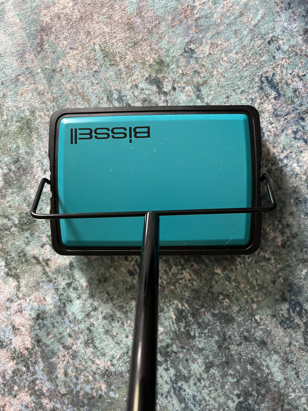 Bissell Easy Sweep Compact Carpet & Floor Sweeper, 2484A, Teal Customer Review Bissell Easy Sweep Compact Carpet & Floor Sweeper, 2484A, Teal - Customer Photo 1