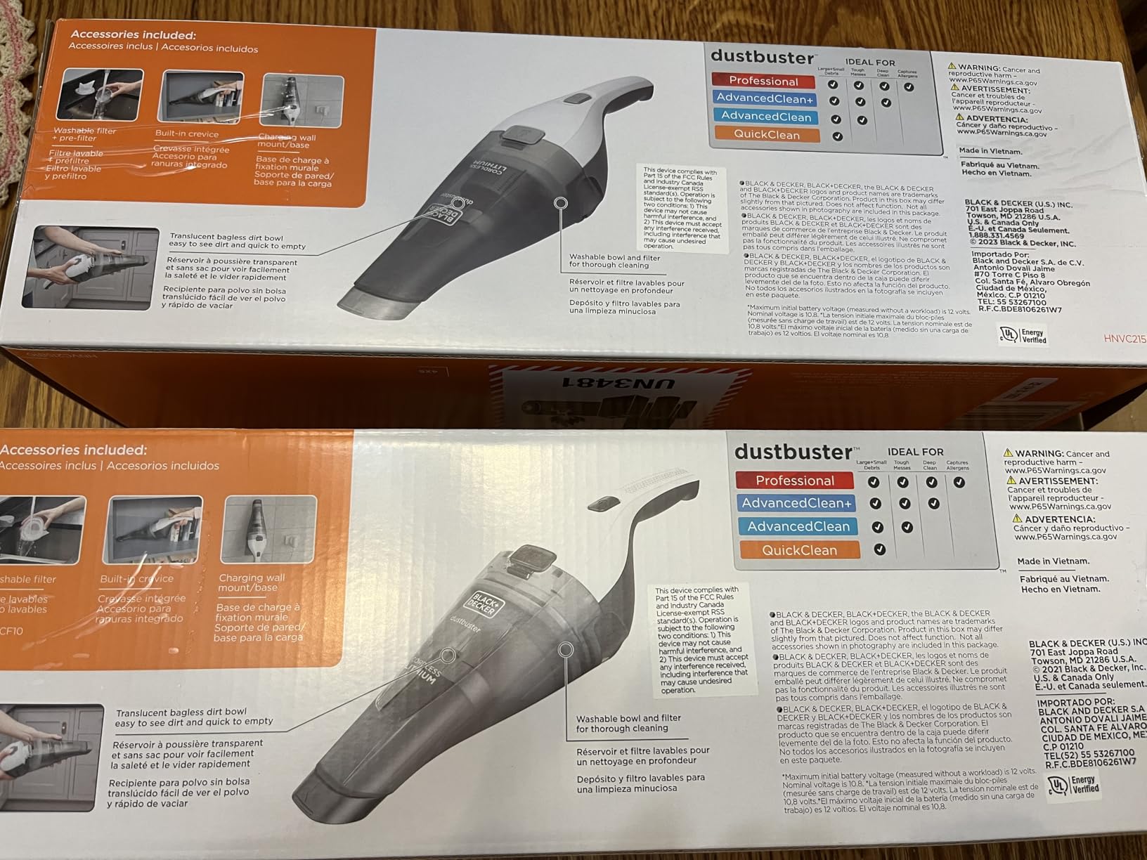 BLACK+DECKER dustbuster QuickClean Cordless Handheld Vacuum, Car Vacuum Portable (HNVC215B10) Customer Review BLACK+DECKER dustbuster QuickClean Cordless Handheld Vacuum, Car Vacuum Portable (HNVC215B10) - Customer Photo 2