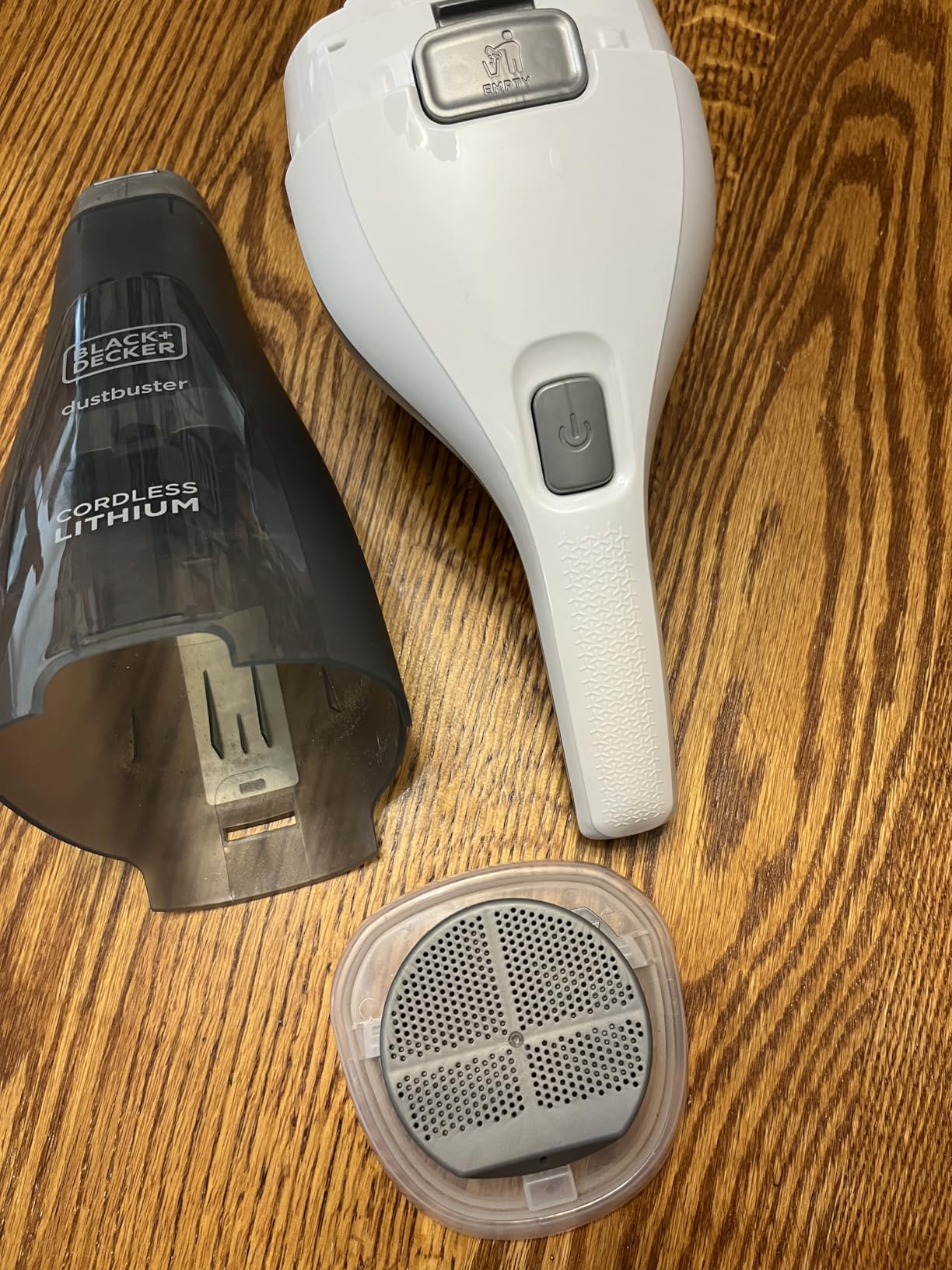 BLACK+DECKER dustbuster QuickClean Cordless Handheld Vacuum, Car Vacuum Portable (HNVC215B10) - Customer Photo 2