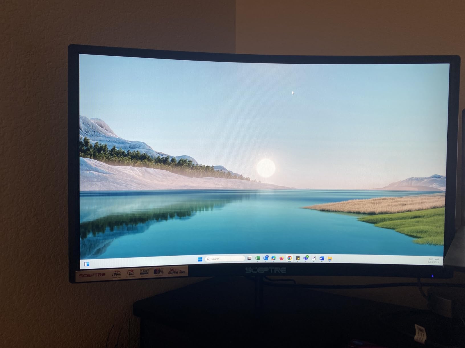 Sceptre Curved 24-inch Gaming Monitor 1080p R1500 98% sRGB HDMI x2 VGA Build-in Speakers, VESA Wall Mount Machine Black (C248W-1920RN Series) Customer Review Sceptre Curved 24-inch Gaming Monitor 1080p R1500 98% sRGB HDMI x2 VGA Build-in Speakers, VESA Wall Mount Machine Black (C248W-1920RN Series) - Customer Photo 1