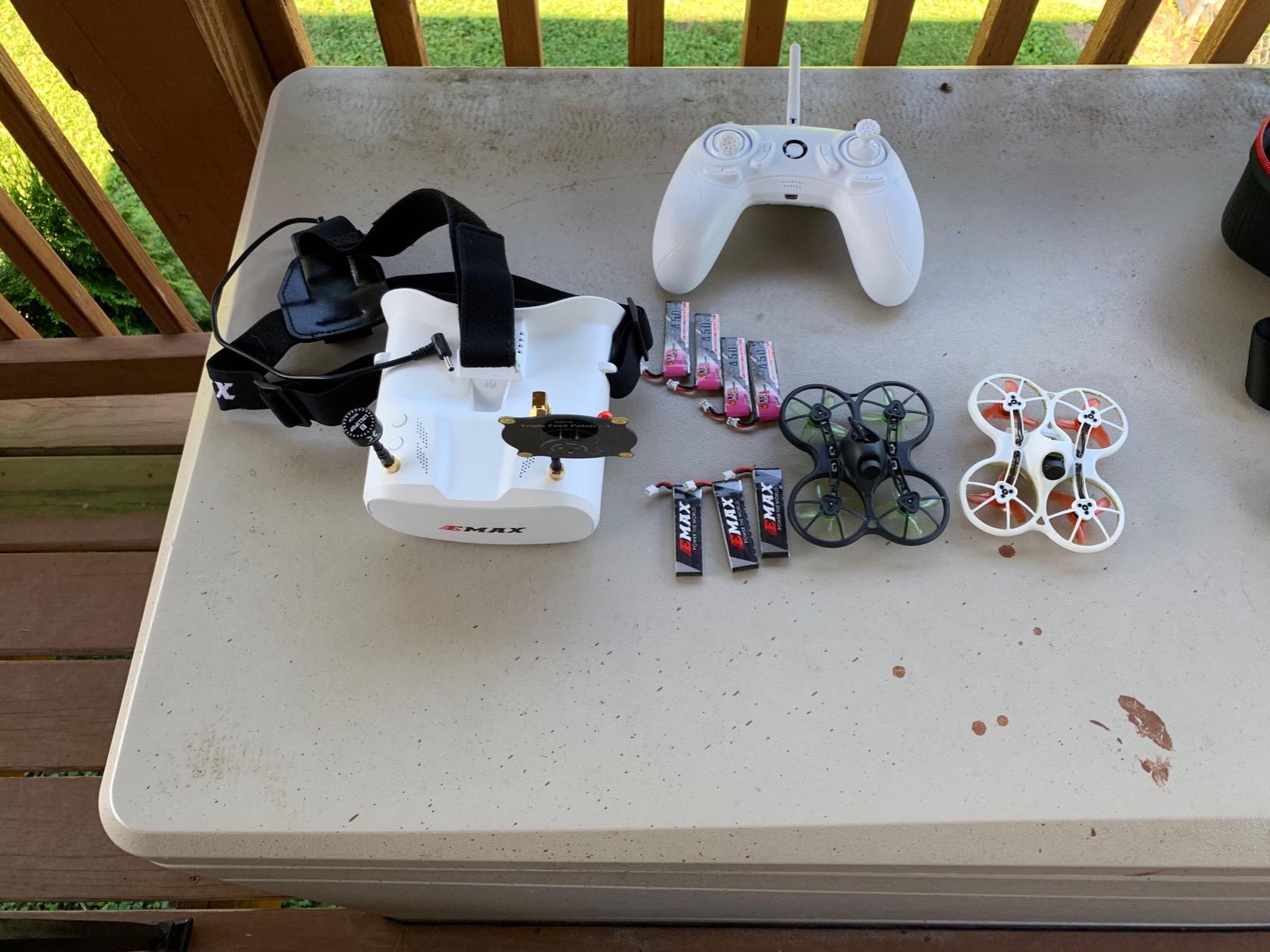 Tiny Hawk RTF Micro Indoor Racing Drone with FPV Goggles and Controller for Beginners Customer Review Photo Tiny Hawk RTF Micro Indoor Racing Drone with FPV Goggles and Controller for Beginners - Customer Photo 1 - Propel RC