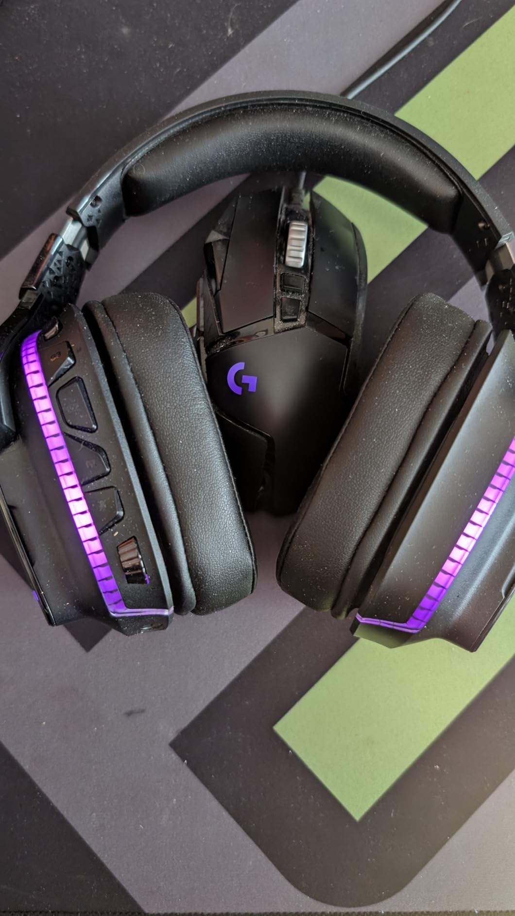 Logitech G935 Wireless DTS:X 7.1 Gaming Headset Customer Review Logitech G935 Wireless DTS:X 7.1 Gaming Headset - Customer Photo 1
