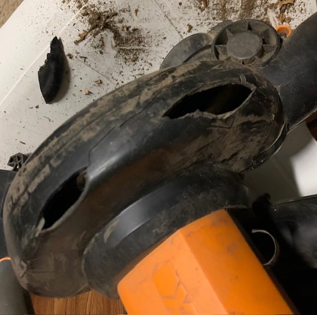 WORX WG512 12 Amp Trivac, 3 in 1 Electric Leaf Blower, Leaf Vacuum & Leaf Mulcher for Lawn Care - Customer Photo 2
