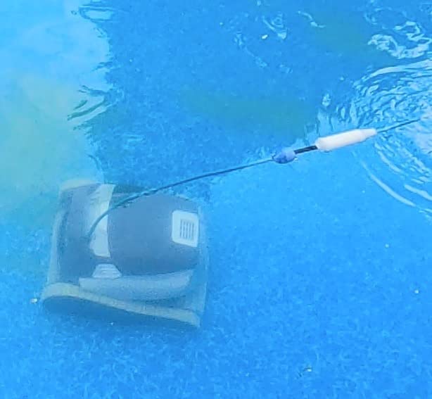 Dolphin Quantum Robotic Pool Cleaner (2025 Model) — Oversized Ultra-Fine and Standard Filter Bin, Weekly Timer, Anti-Tangle Swivel, & Waterline Cleaning for In-Ground Swimming Pools up to 50ft Customer Review Dolphin Quantum Robotic Pool Cleaner (2025 Model) — Oversized Ultra-Fine and Standard Filter Bin, Weekly Timer, Anti-Tangle Swivel, & Waterline Cleaning for In-Ground Swimming Pools up to 50ft - Customer Photo 1