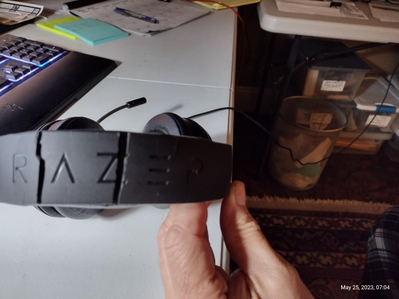 Razer Kraken X USB Ultralight Gaming Headset Customer Review Razer Kraken X USB Ultralight Gaming Headset - Customer Photo 4