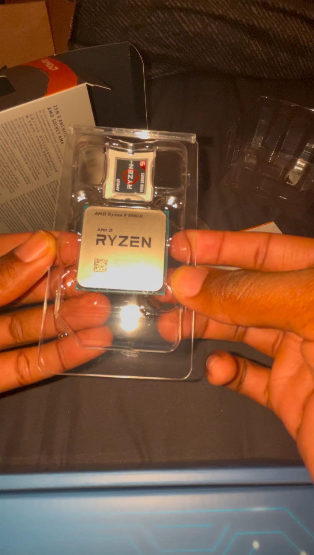AMD Ryzen 9 5900X 12-core, 24-Thread Unlocked Desktop Processor - Customer Photo 2