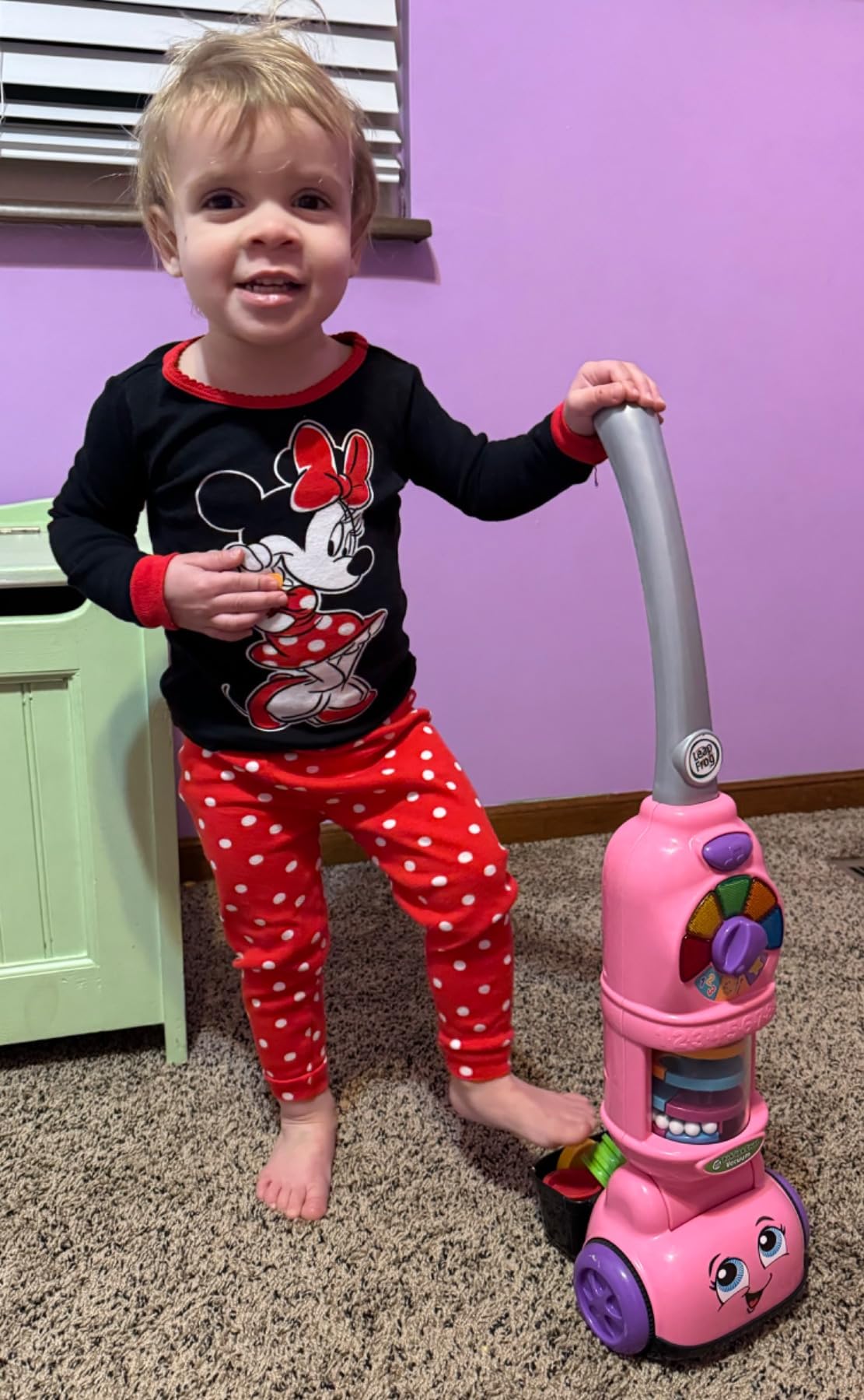 LeapFrog Pick Up and Count Vacuum, Green Customer Review LeapFrog Pick Up and Count Vacuum, Green - Customer Photo 1