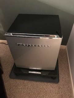 Frigidaire EFR182 1.6 cu ft Stainless Steel Mini Fridge. Perfect for Home or The Office. Platinum Series, 1.8 - Customer Photo 2