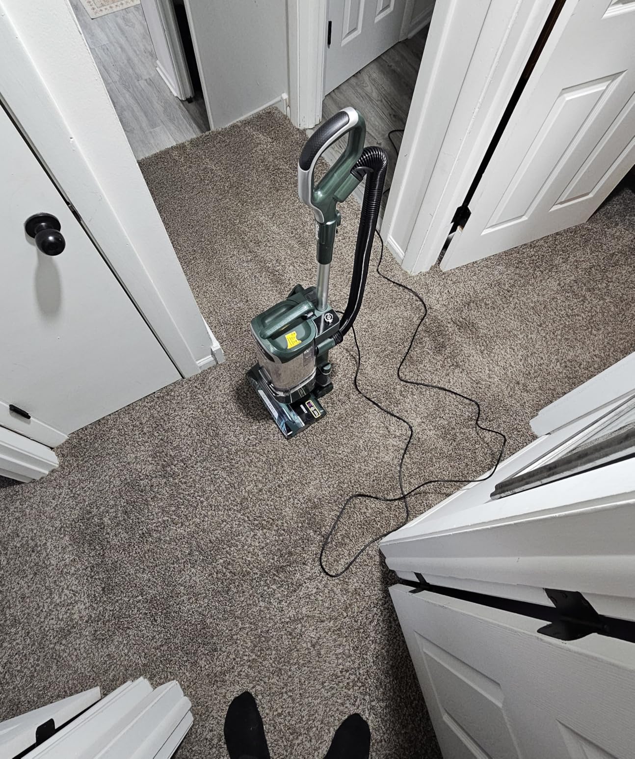 Shark LA502 Rotator Lift-Away Upright Vacuum with No Hair Wrap, HEPA Filter, LED Headlights for Carpets & Hardwood Floors Customer Review Shark LA502 Rotator Lift-Away Upright Vacuum with No Hair Wrap, HEPA Filter, LED Headlights for Carpets & Hardwood Floors - Customer Photo 2