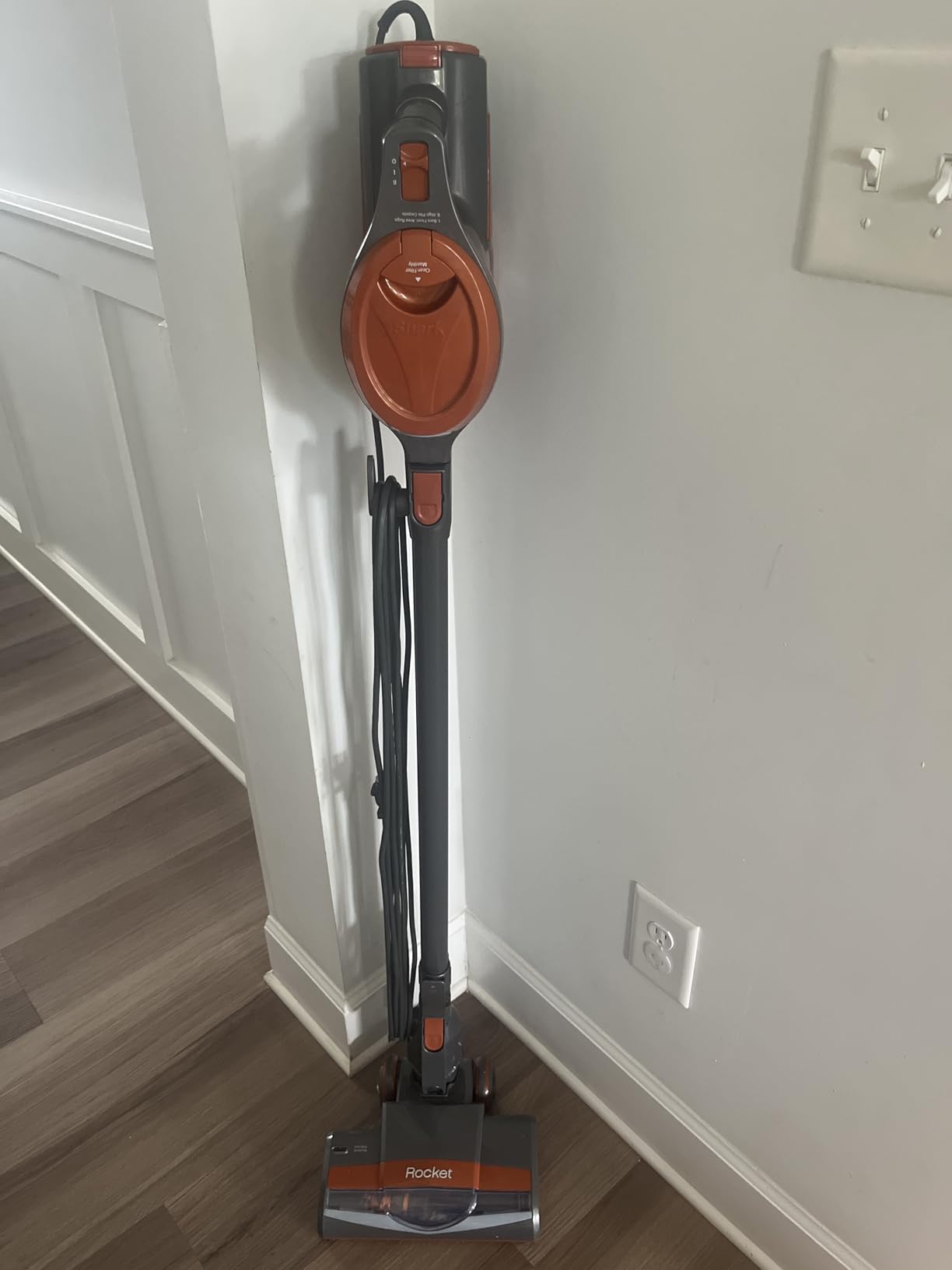 Shark | Corded Stick Vacuum Cleaner | Vertex Ultralight | Removable Handheld Vacuum | Pet Hair Vacuum for Carpet and Hard Floor | Powerful Suction | No Hair Wrap | 3 Attachments Included | HZ2002 Customer Review Shark | Corded Stick Vacuum Cleaner | Vertex Ultralight | Removable Handheld Vacuum | Pet Hair Vacuum for Carpet and Hard Floor | Powerful Suction | No Hair Wrap | 3 Attachments Included | HZ2002 - Customer Photo 2